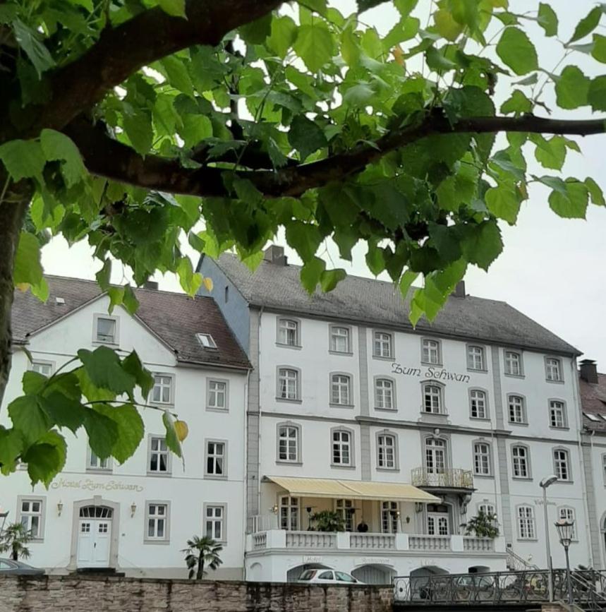 Historisches Hotel Zum Schwan Bad Karlshafen Exterior foto